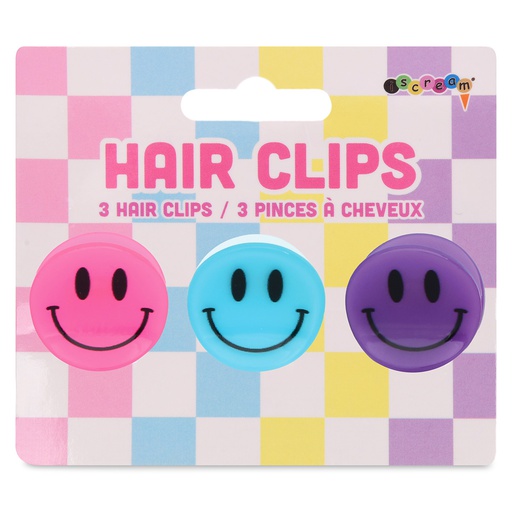 [880-400] Smiles Hair Clips