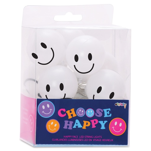 [865-124] Happy Face String Lights