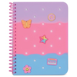 [724-965] Tie Dye Charmed Jelly Journal