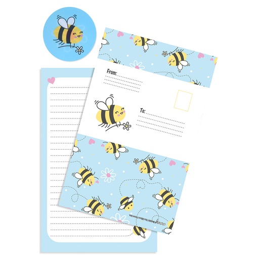 [760-1234] Bee Loved Foldover Cards