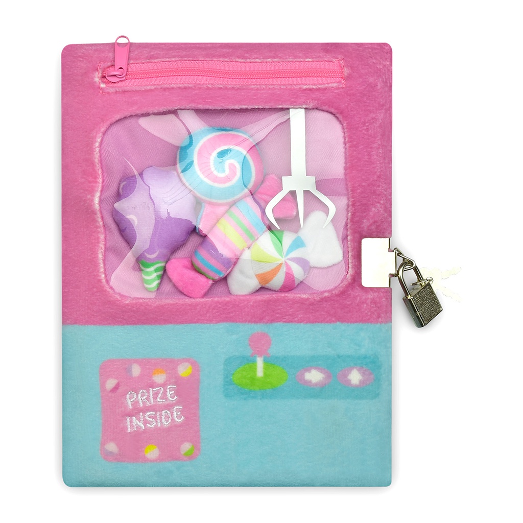 Claw Machine Lock and Key Journal Iscream