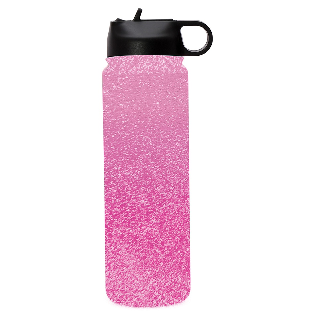 550ml Double Wall Sports Glitter Inside Water Bottles for Girls