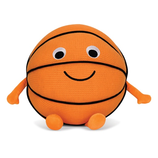 [780-3617] Basketball Buddy Screamsicle Mini Plush Character