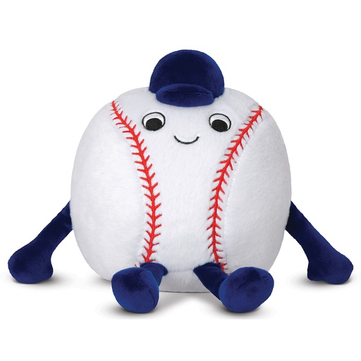 [780-3628] Baseball Buddy Screamsicle Mini Plush Character