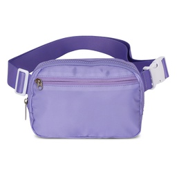 [810-1839] Lavender Nylon Belt Bag