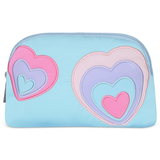 [810-1950] Happy Hearts Oval Cosmetic Bag