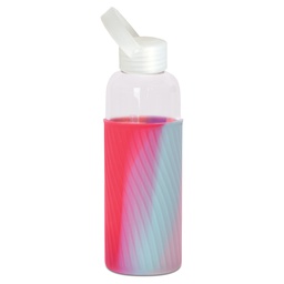 [870-191] Tie Dye Glass Water Bottle