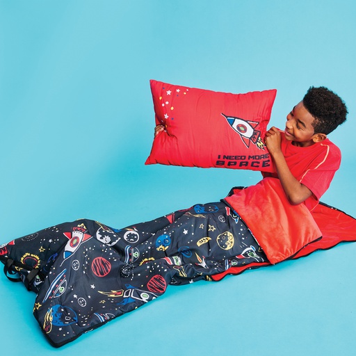 [782-505] Out of This World Sleeping Bag and Pillow Set