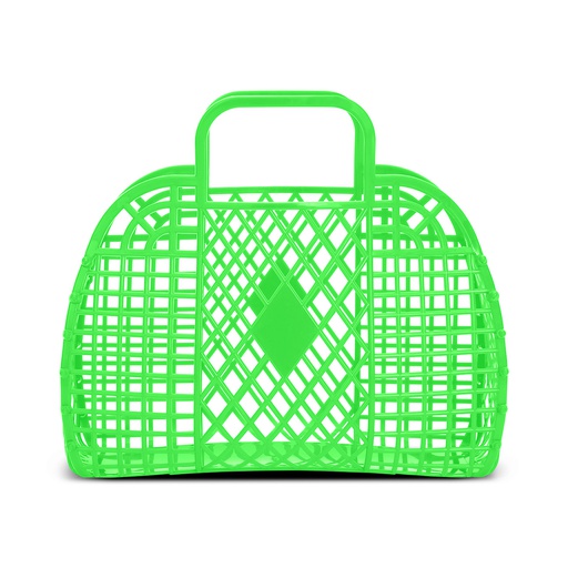 [810-1962] Green Neon Small Jelly Bag