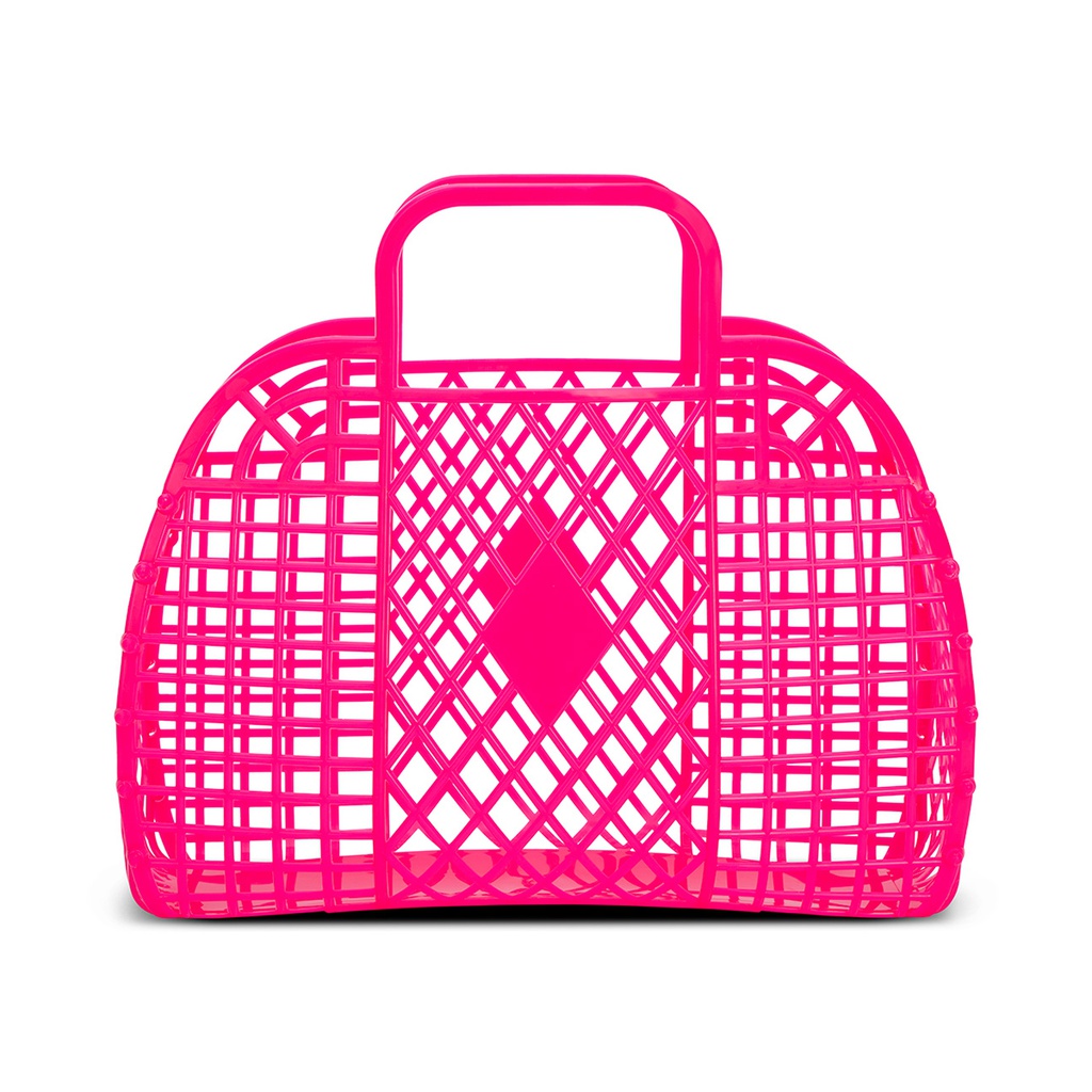 即日発送可能　新品　ゼリーバッグ　jelly bag ピンク Pink Neon Small Jelly Bag | Iscream