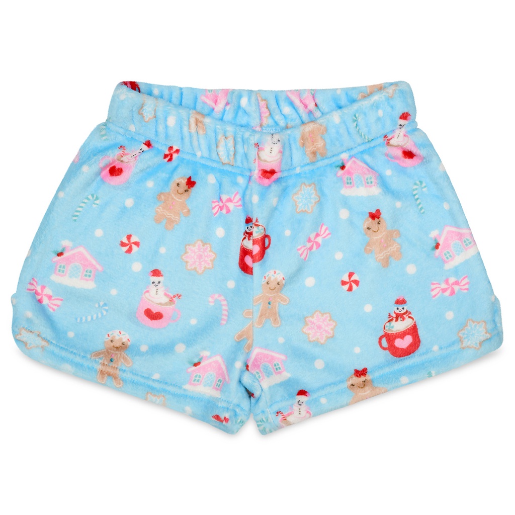 Gingerbread Sweets Plush Shorts