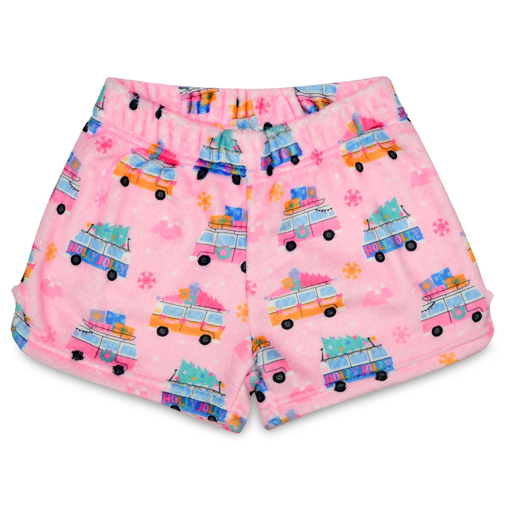 Holly Jolly Plush Shorts