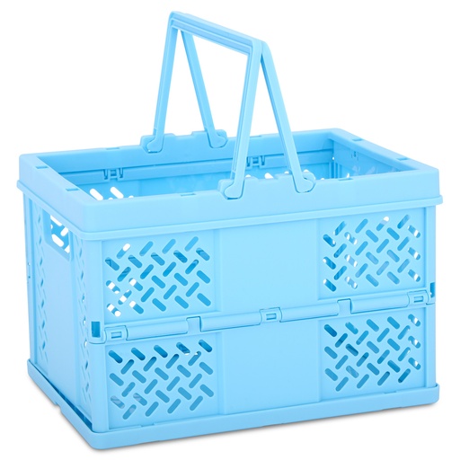 [775-102] Blue Foldable Storage Crate
