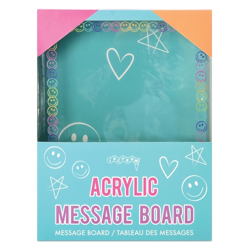 [865-158] You Make Me Smile Acrylic Message Board