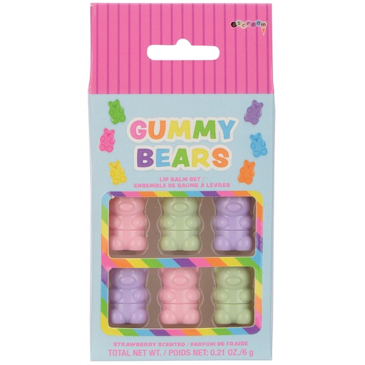 [815-236] Gummy Bear Lip Balm Set