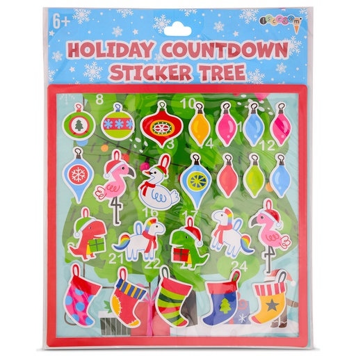 [700-504] Holiday Countdown Sticker Tree