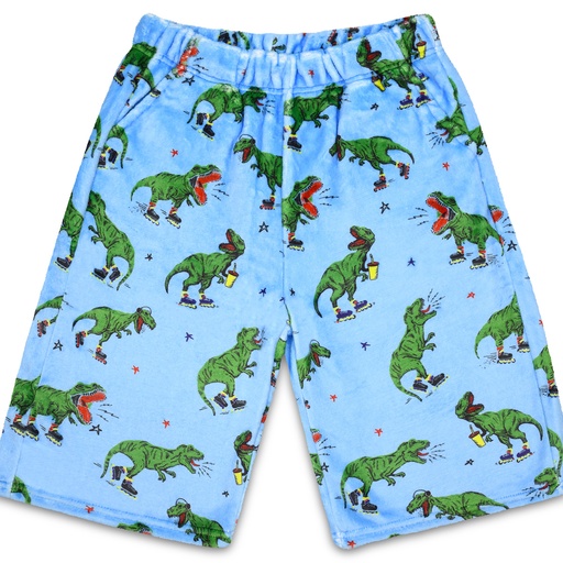 Skating Dinosaurs Plush Shorts