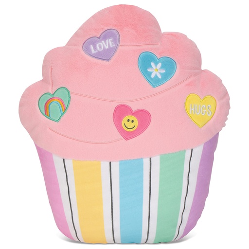[780-4018] Candy Hearts Cupcake Plush