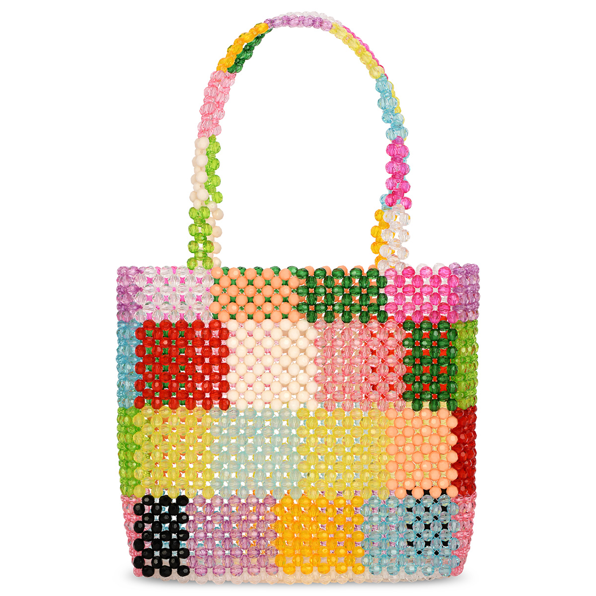 Color Block Beaded Bag | Iscream