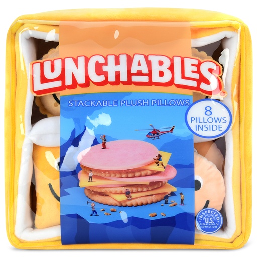 [780-3989] Lunchables Turkey and Cheese Packaging Plush