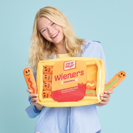 [780-3991] Oscar Mayer Wieners Packaging Plush