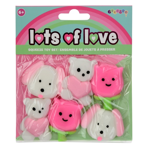 [770-373] Lots of Love Squeeze Toy Set