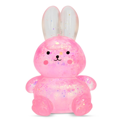 [770-378] Pink Sparkle Bunny Squeeze Toy