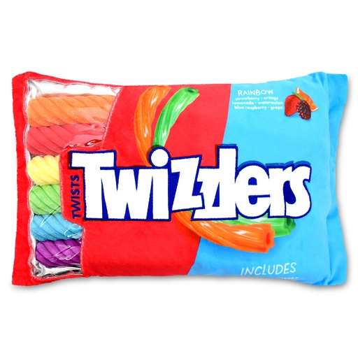 [780-4157] Rainbow Twizzlers Packaging Fleece Plush