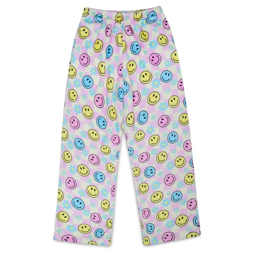 Happy Check Plush Pants