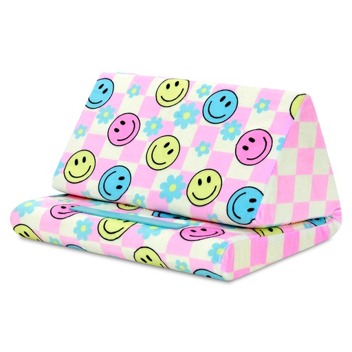 [782-560] Happy Check Tablet Pillow