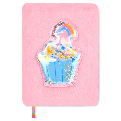 [724-1021] Cupcake Rainbow Journal