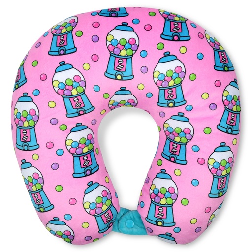 [780-4212] Bubblegum Fun Neck Pillow