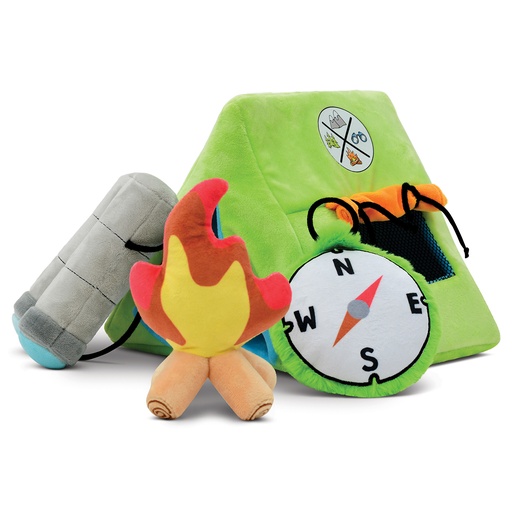 [780-4235] Camp Out Tent Plush