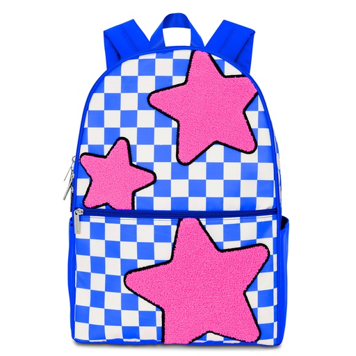 [810-2153] Star Checkered Backpack