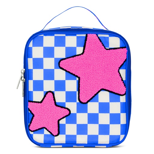 [810-2154] Star Checkered Lunch Tote