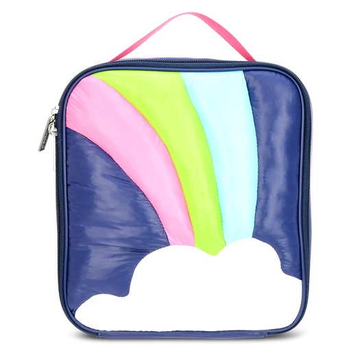 [810-2164] Rainbow Cloud Lunch Tote