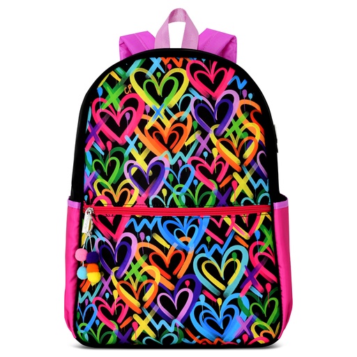[810-2103] Corey Paige Hearts Backpack