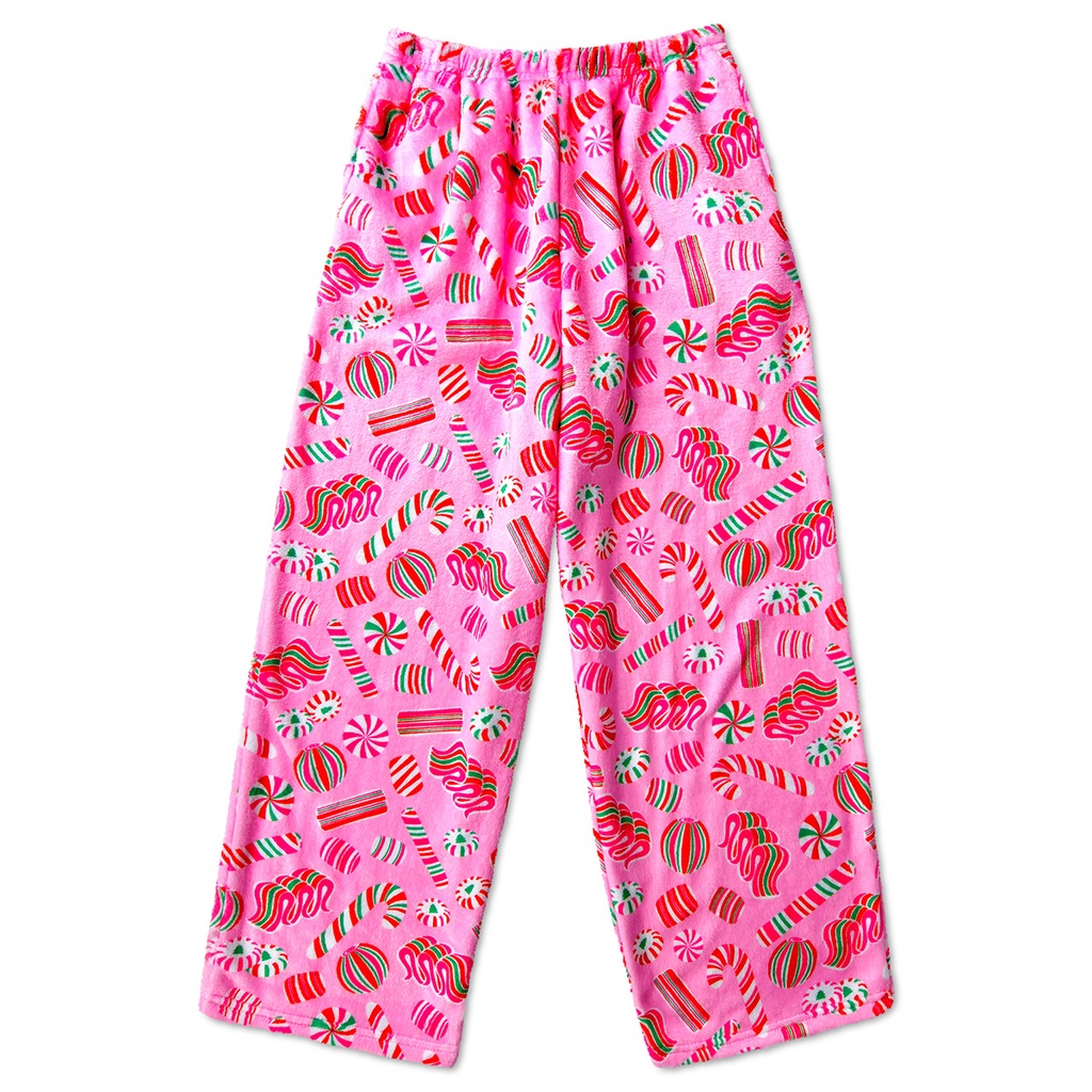 Pretty Peppermint Plush Pants | Iscream