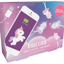 [745-074] Unicorn Light-Up String Charger