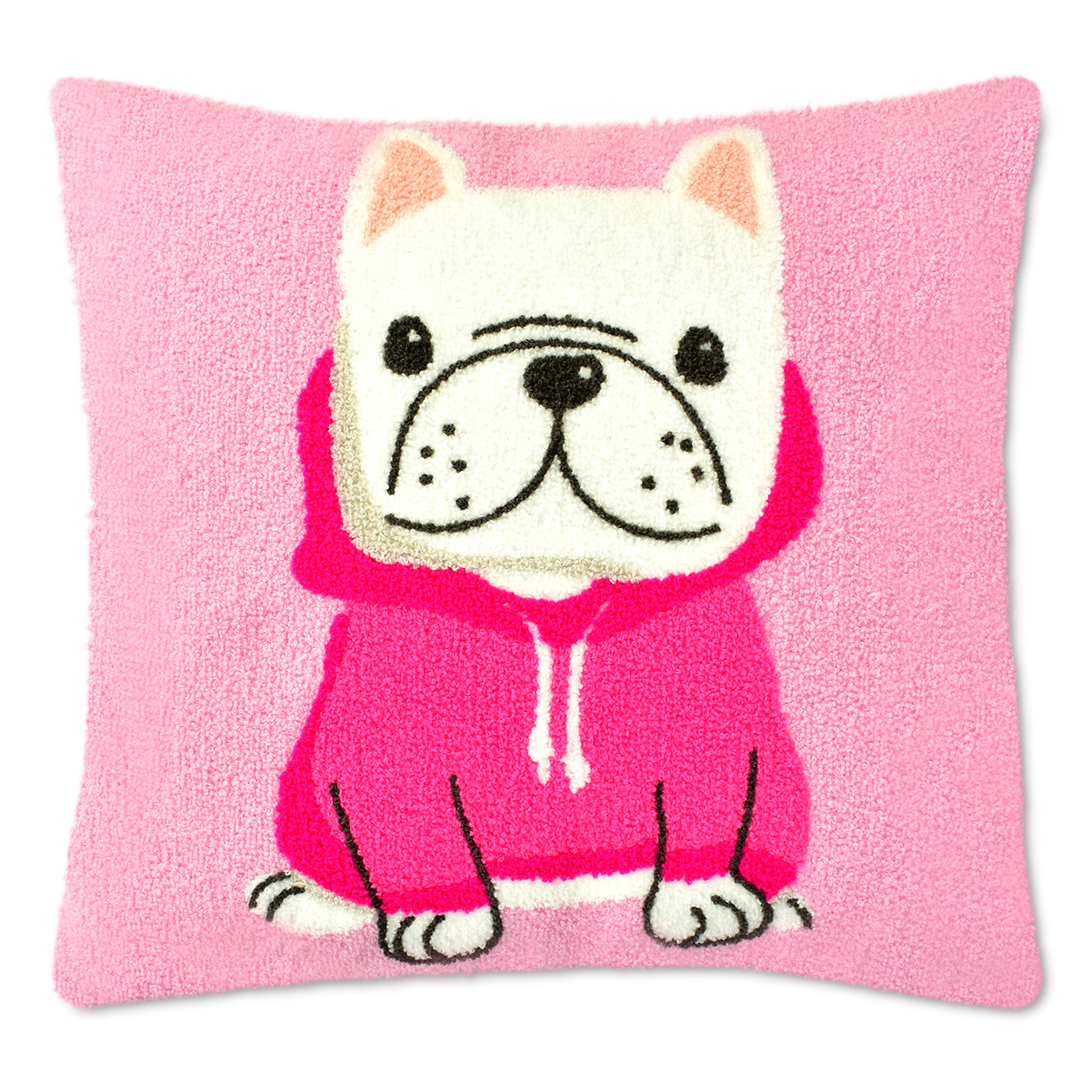 Iscream Frenchie Chenille Pillow - Thumbnail 4