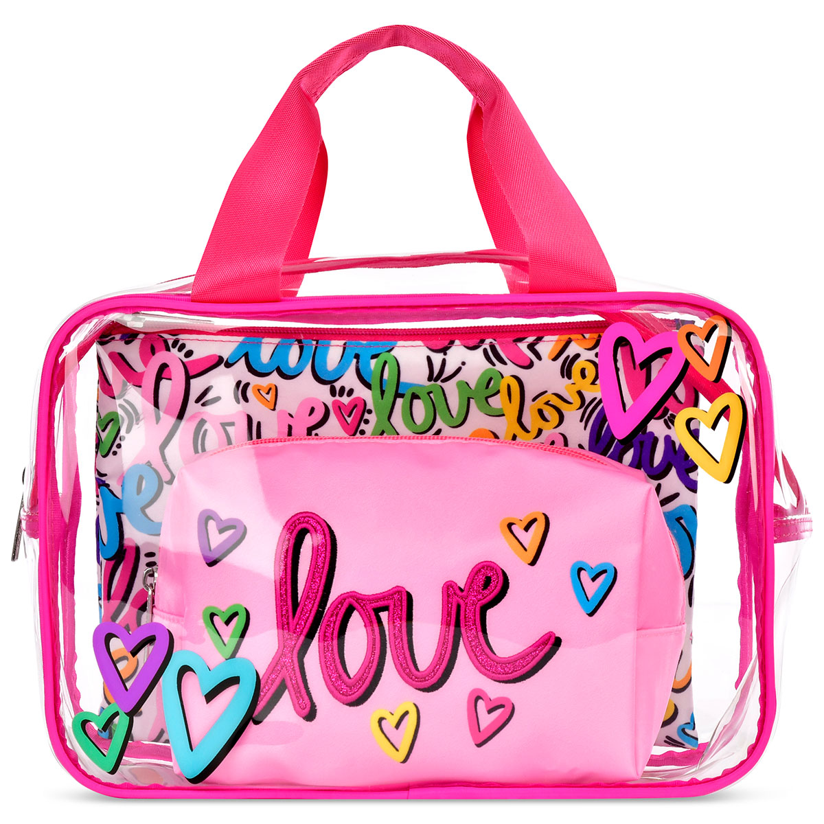 Corey Paige Love Letters Cosmetic Bag Trio | Iscream