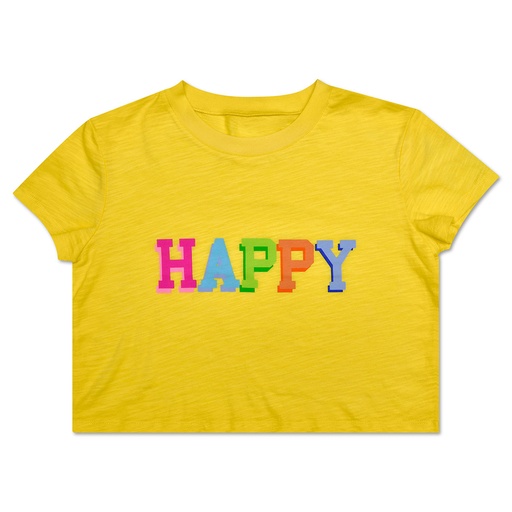Happy Boxy Tee Shirt