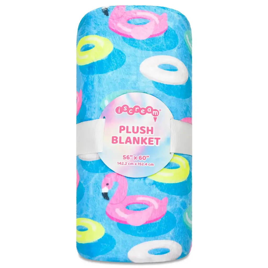 Pool Party Plush Blanket Iscream