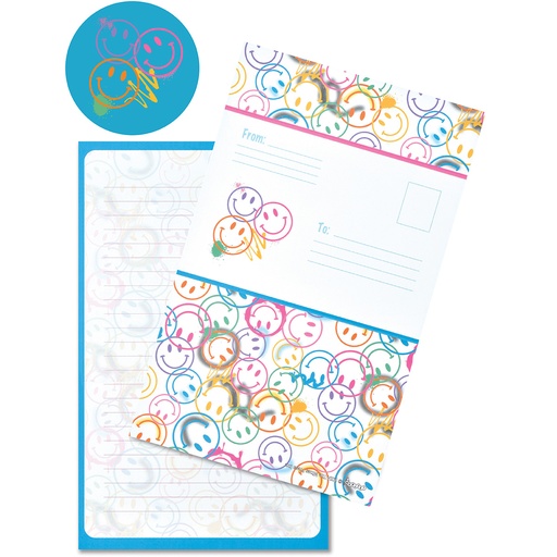 All Over Smiles Foldover Cards