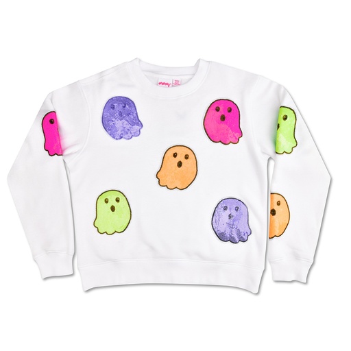 Boo Crew White Sweatshirt
