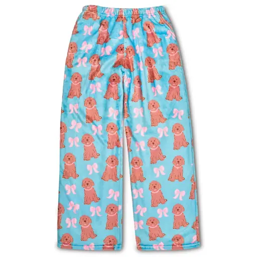 Pretty Pups Plush Pants