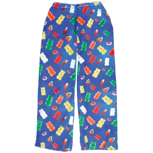Haribo Toss Print Plush Pants