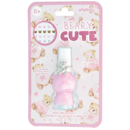 Beary Cute Nail Polish & Ring Set