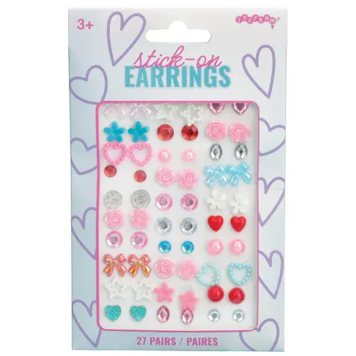 Sparkly Stick-On Earrings