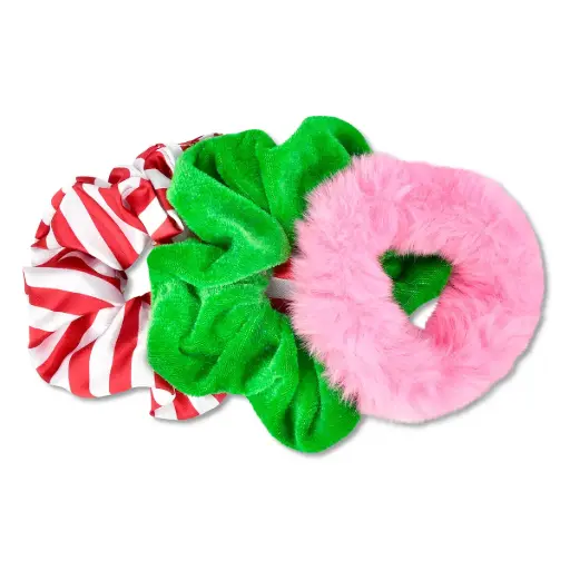 Merry Ornament Scrunchie Set